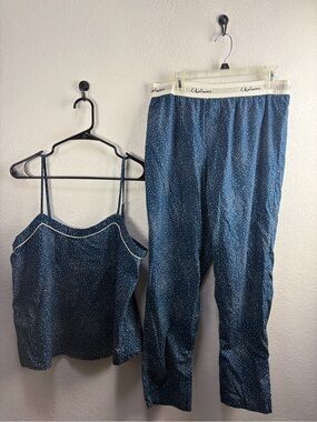 Chalmers Navy/white polka dot PJ Set Size L NC0175